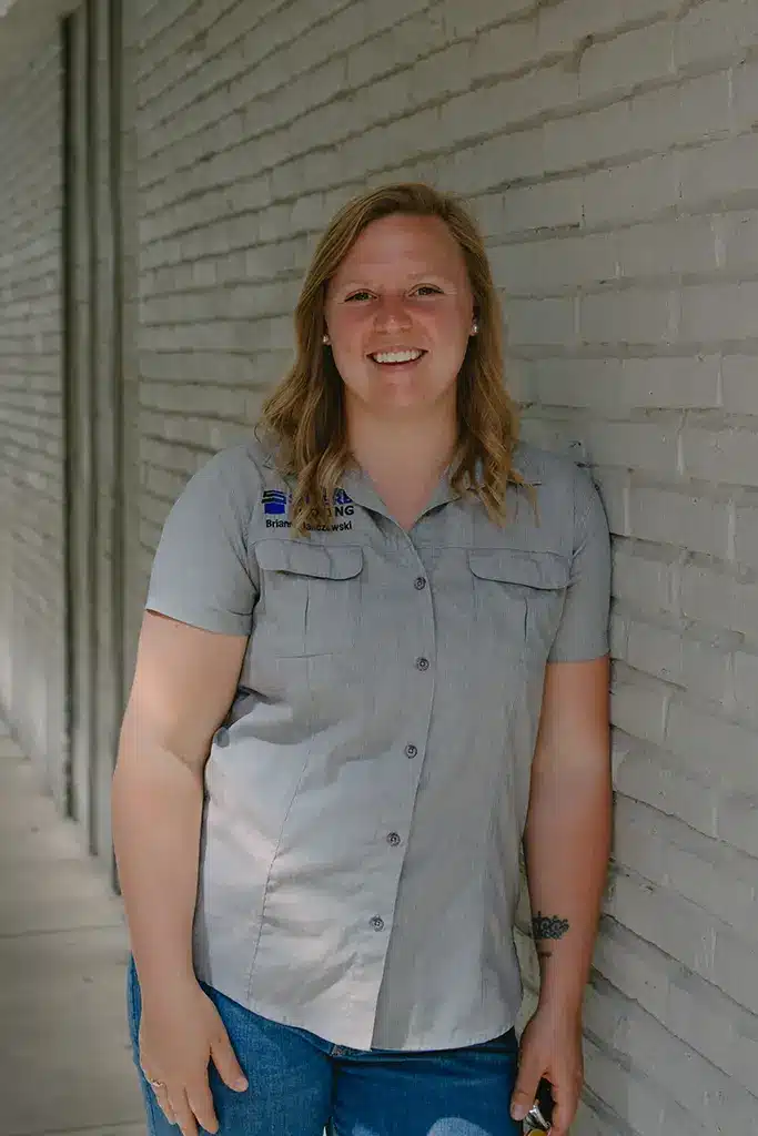 Profile photo of Brianna Janczewski, Office Manager of Super Roofing & Restoration